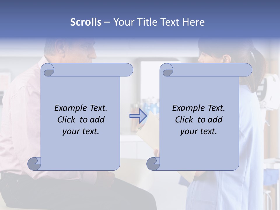 Medical Exam Notes Exam Room PowerPoint Template