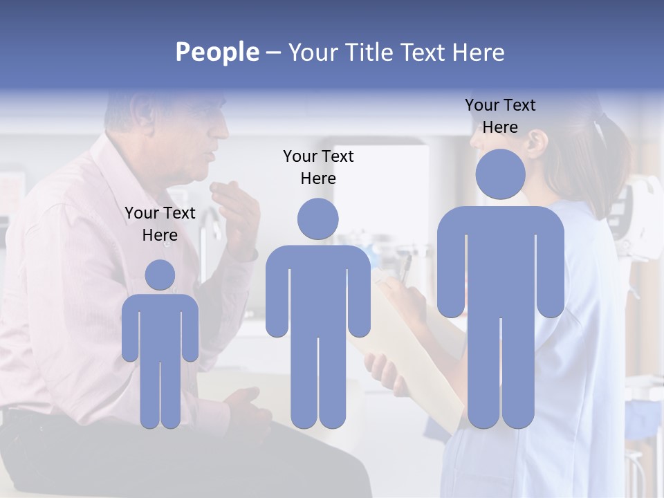 Medical Exam Notes Exam Room PowerPoint Template
