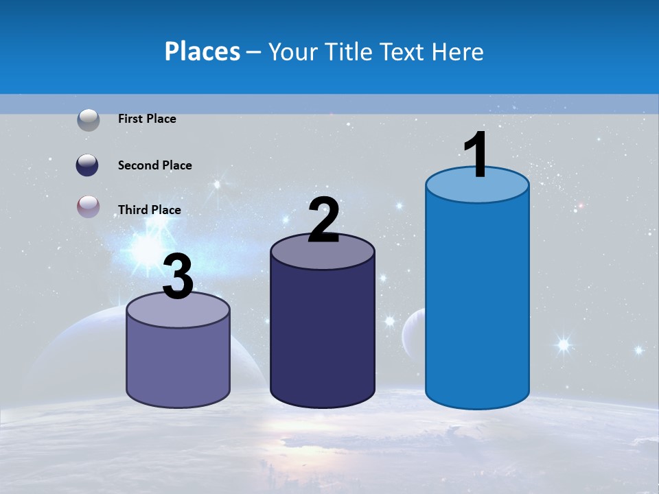 Ufo Background Cosmos PowerPoint Template
