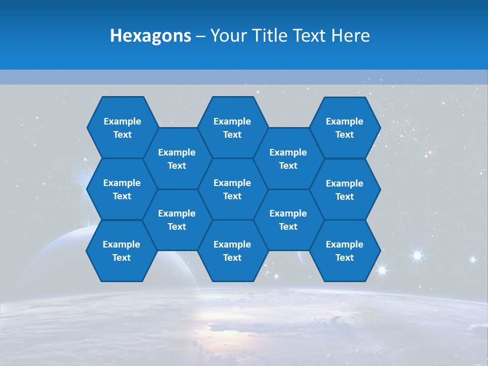 Ufo Background Cosmos PowerPoint Template