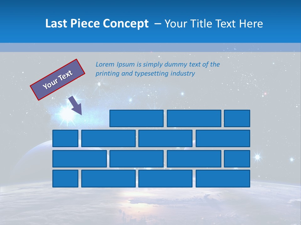 Ufo Background Cosmos PowerPoint Template