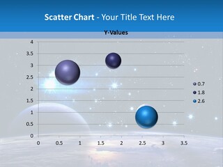 Ufo Background Cosmos PowerPoint Template