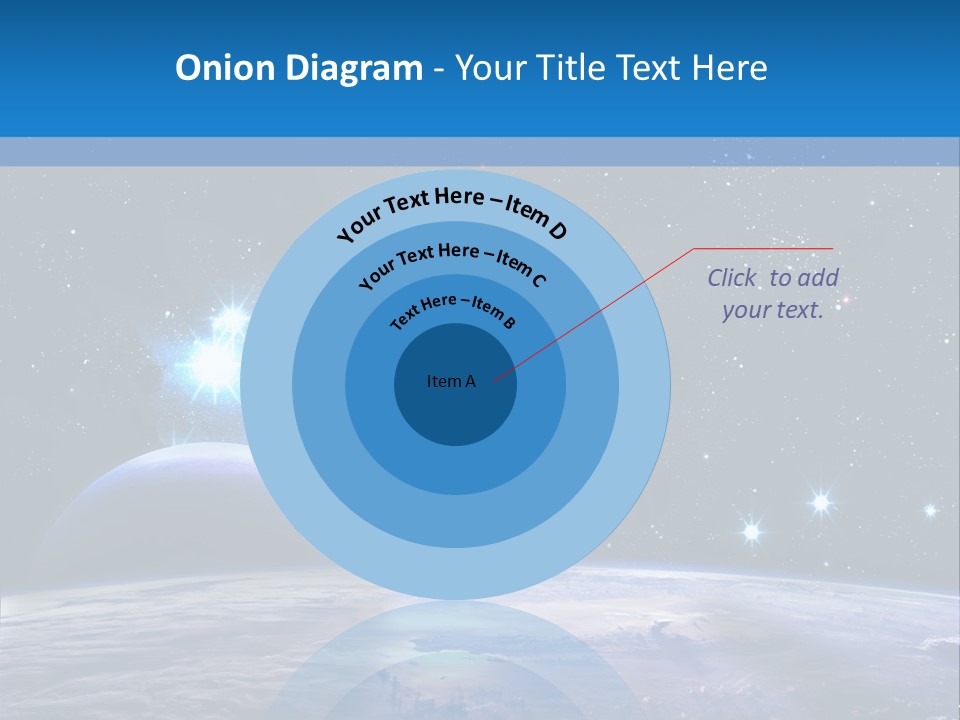 Ufo Background Cosmos PowerPoint Template