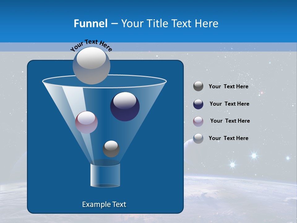 Ufo Background Cosmos PowerPoint Template