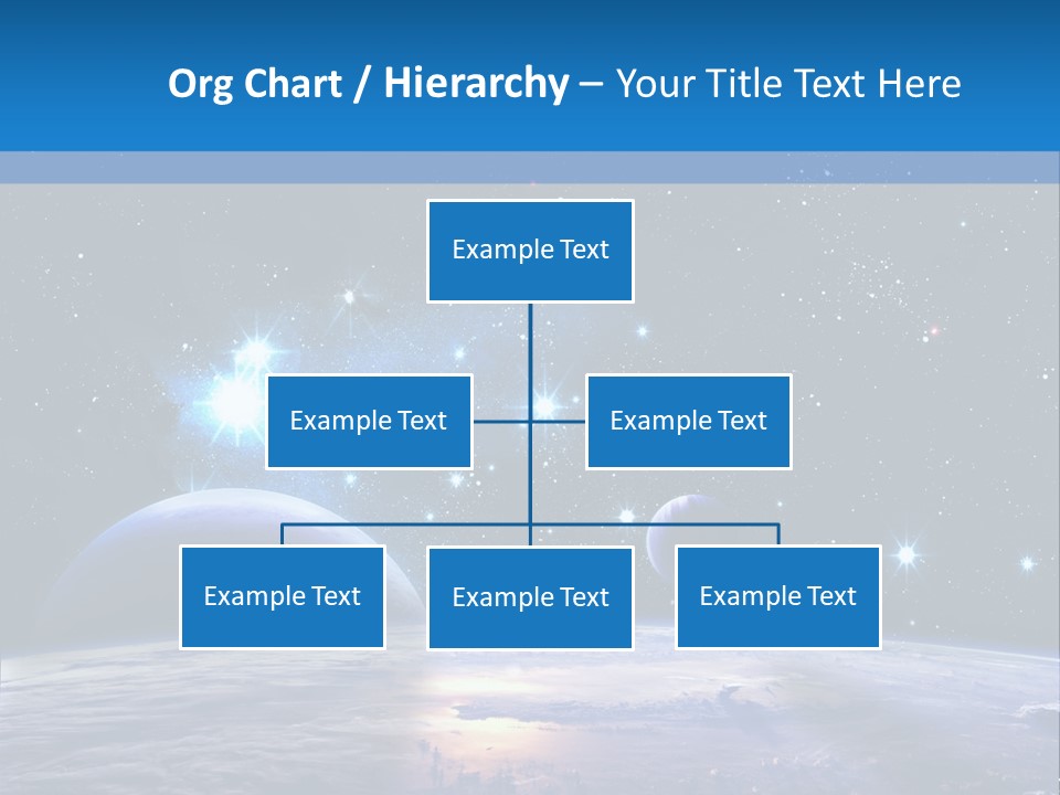 Ufo Background Cosmos PowerPoint Template