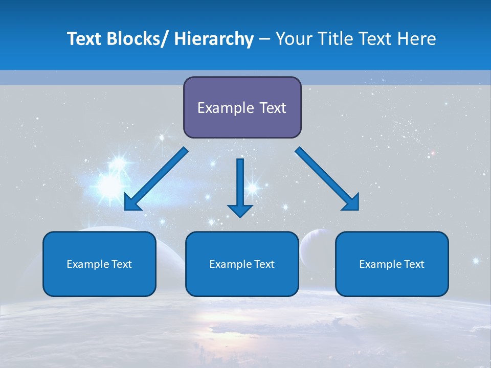 Ufo Background Cosmos PowerPoint Template