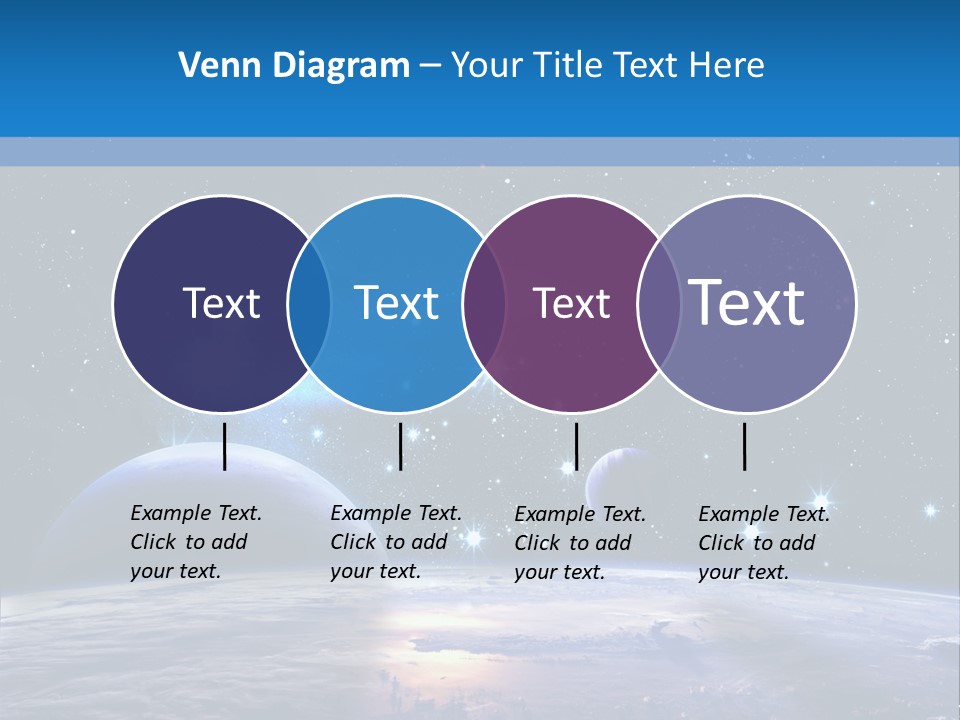 Ufo Background Cosmos PowerPoint Template