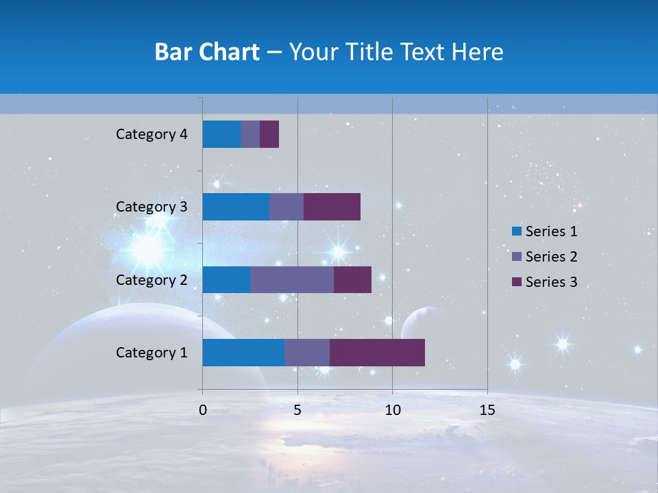 Ufo Background Cosmos PowerPoint Template