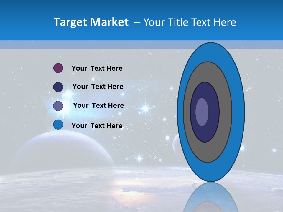 Ufo Background Cosmos PowerPoint Template