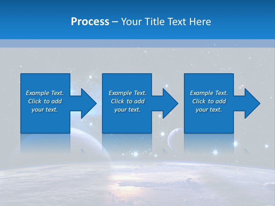 Ufo Background Cosmos PowerPoint Template