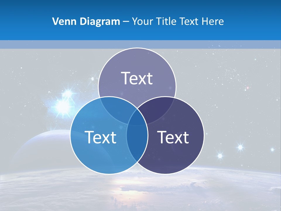 Ufo Background Cosmos PowerPoint Template