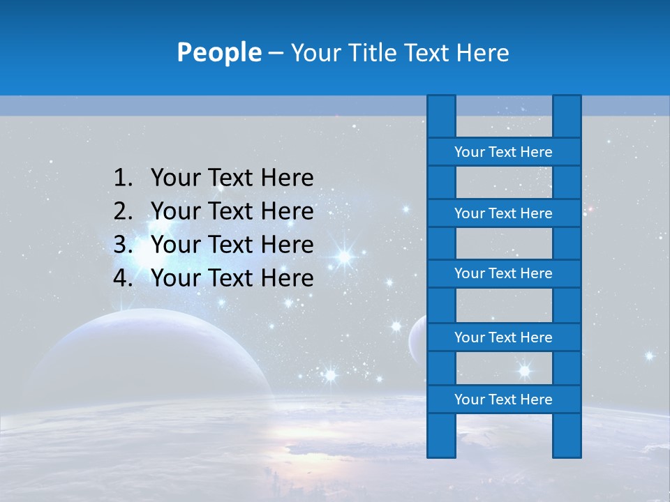 Ufo Background Cosmos PowerPoint Template