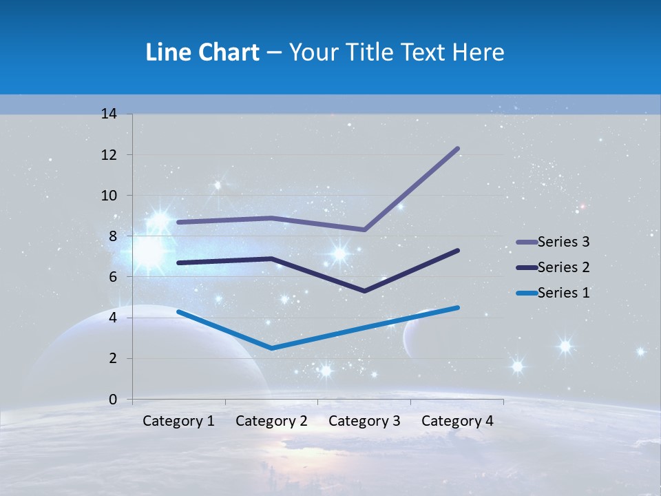 Ufo Background Cosmos PowerPoint Template