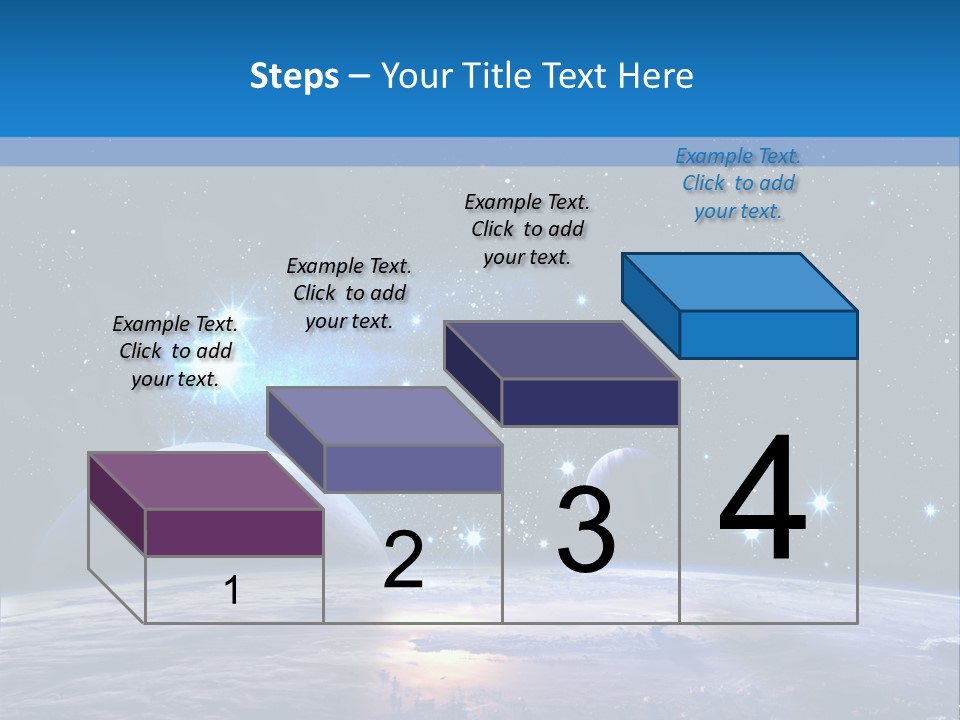 Ufo Background Cosmos PowerPoint Template