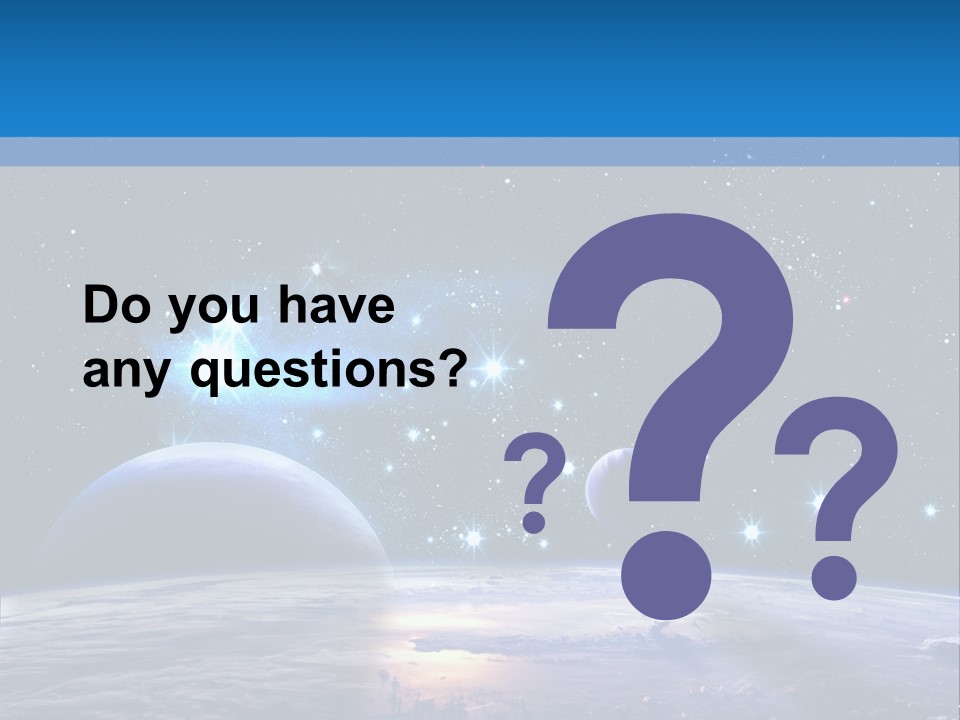 Ufo Background Cosmos PowerPoint Template