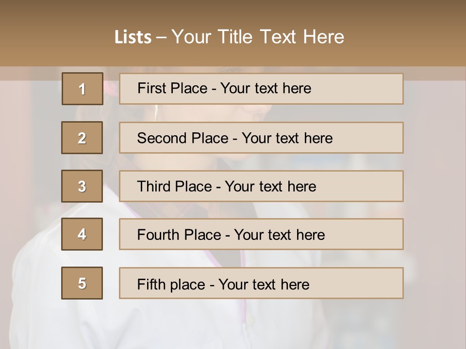 Health Medicine Seller PowerPoint Template