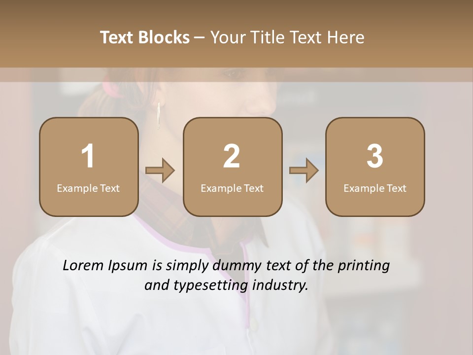 Health Medicine Seller PowerPoint Template