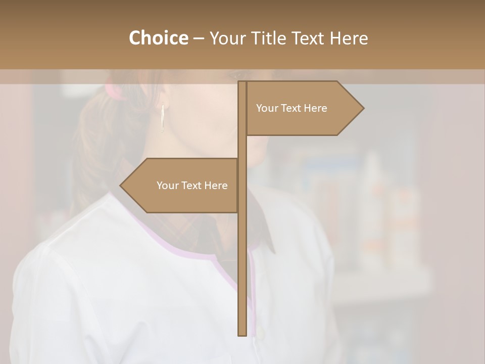 Health Medicine Seller PowerPoint Template