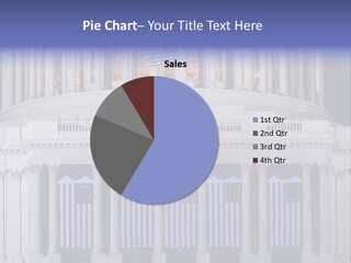 Government Washington Night PowerPoint Template