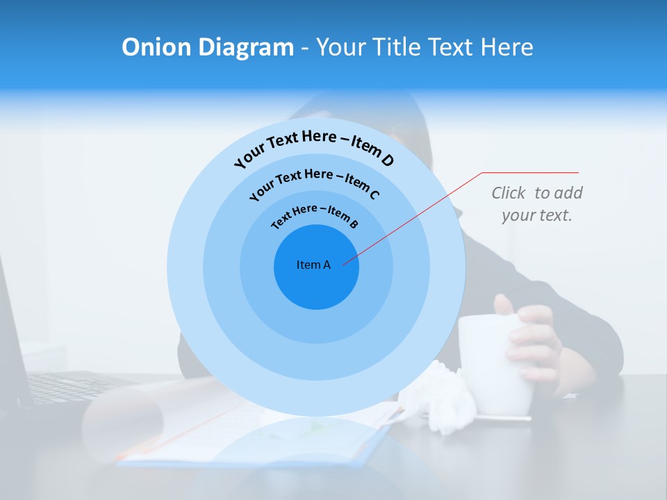 Businesswoman Business Secretary PowerPoint Template