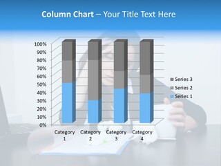 Businesswoman Business Secretary PowerPoint Template