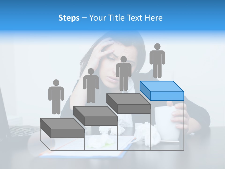 Businesswoman Business Secretary PowerPoint Template