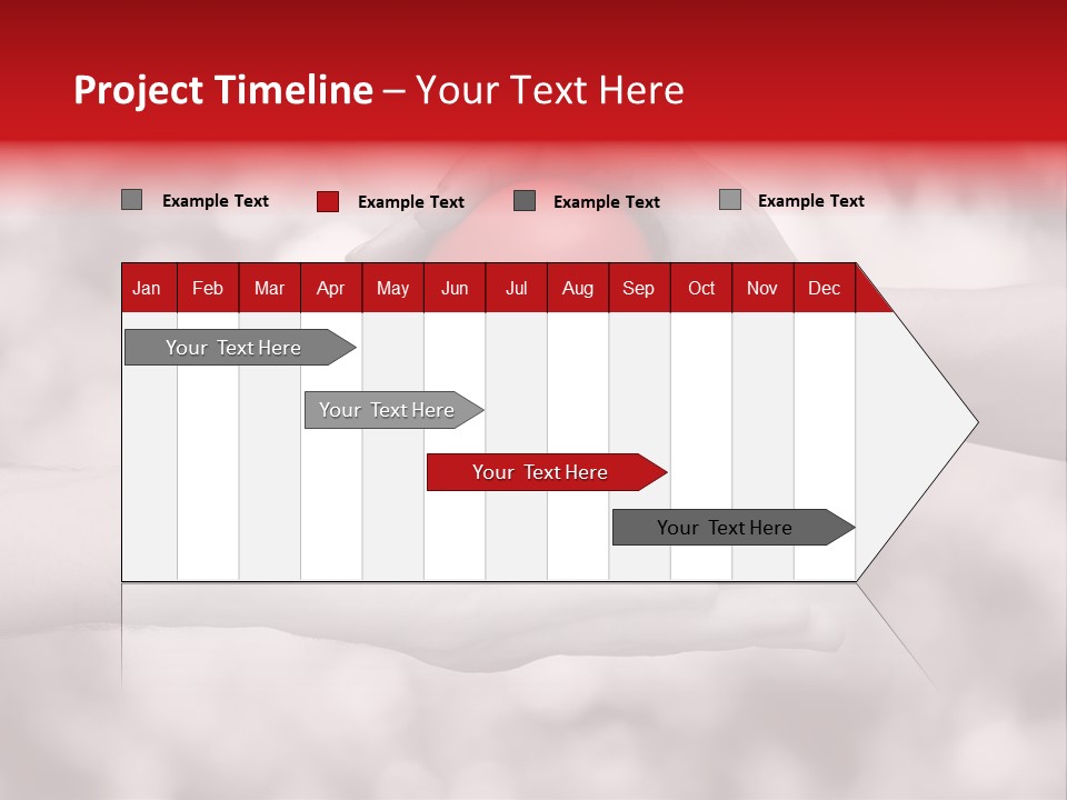 Man Beloved Finger PowerPoint Template