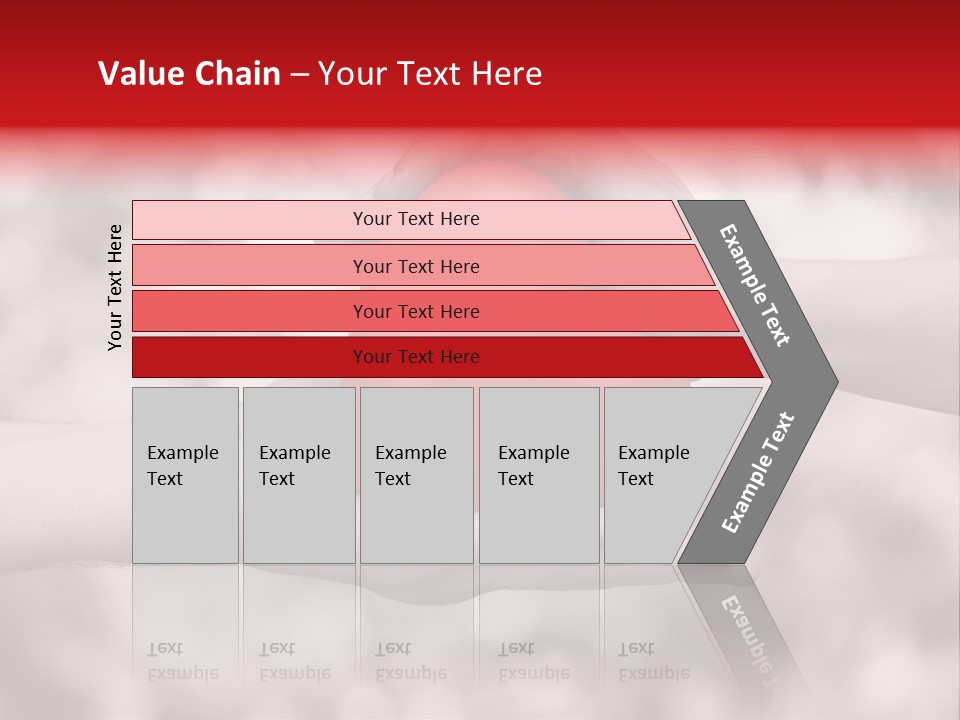 Man Beloved Finger PowerPoint Template