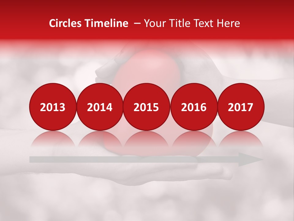 Man Beloved Finger PowerPoint Template