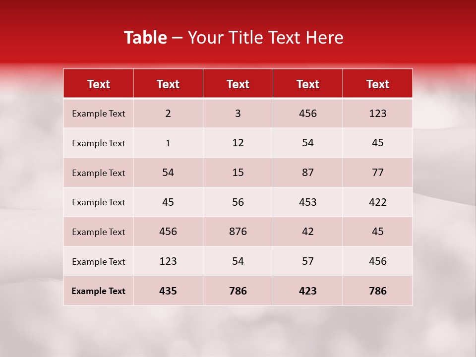 Man Beloved Finger PowerPoint Template