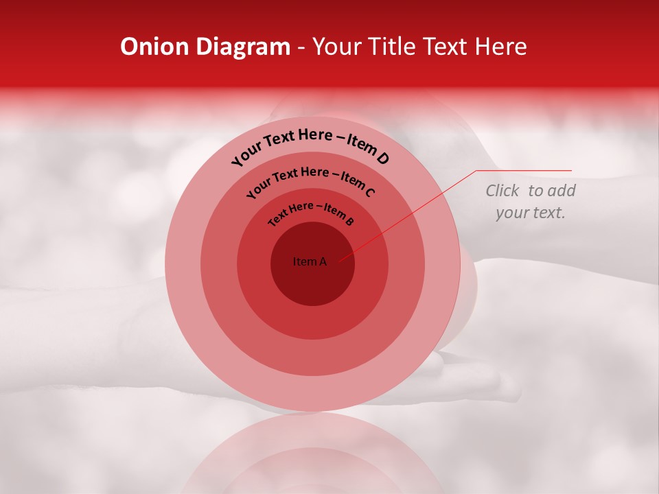 Man Beloved Finger PowerPoint Template