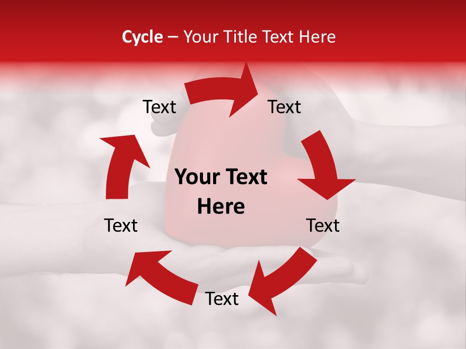 Man Beloved Finger PowerPoint Template