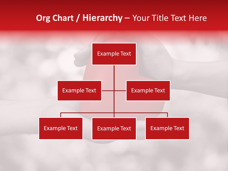 Man Beloved Finger PowerPoint Template