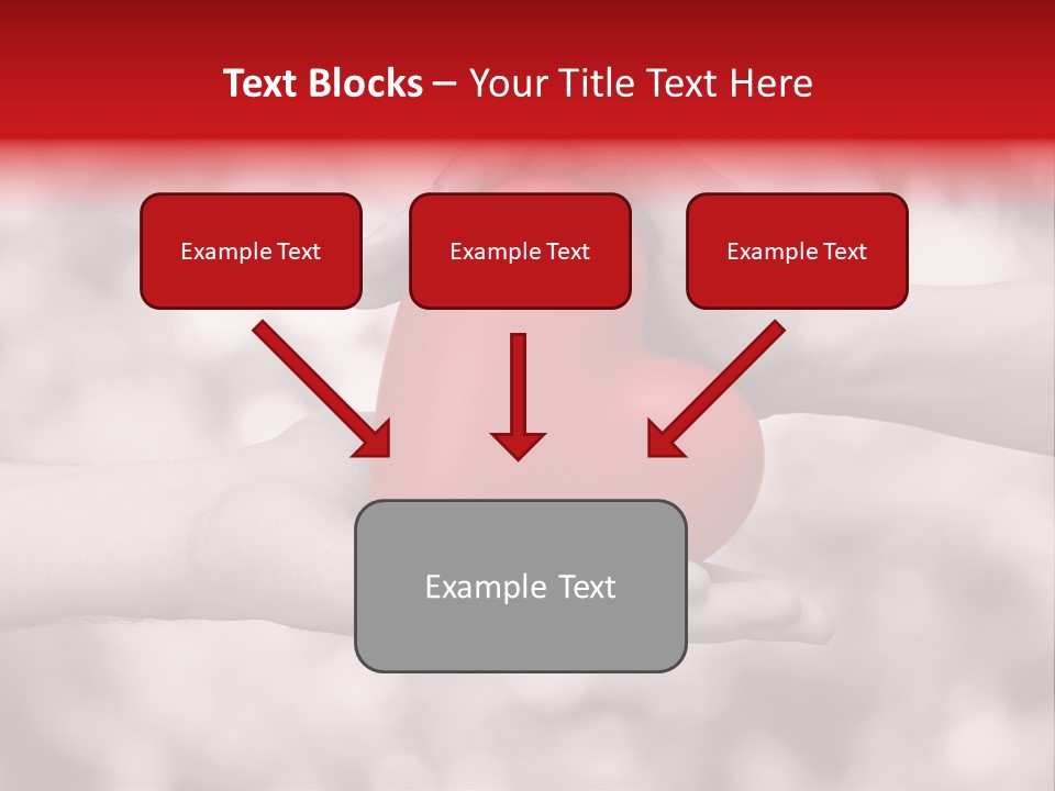 Man Beloved Finger PowerPoint Template
