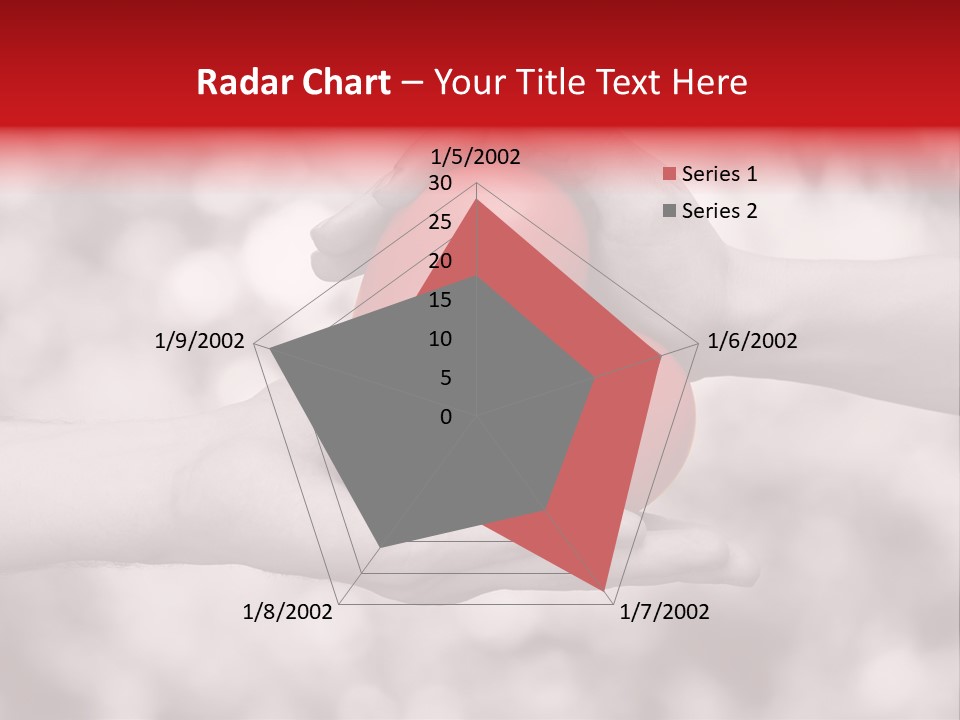 Man Beloved Finger PowerPoint Template