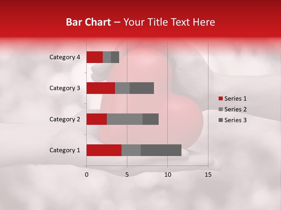 Man Beloved Finger PowerPoint Template