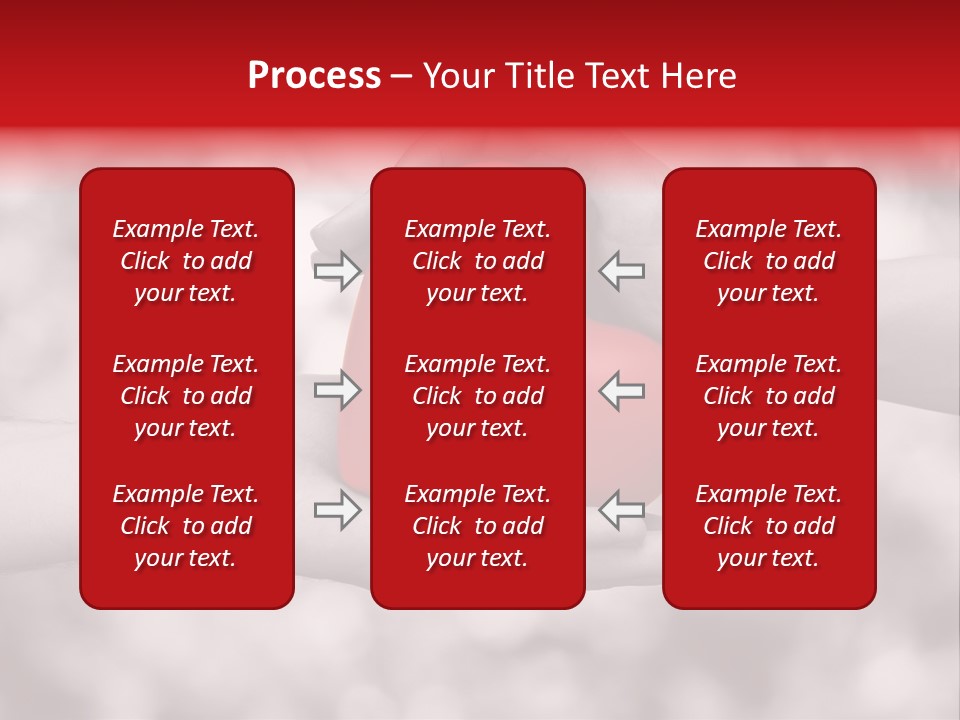 Man Beloved Finger PowerPoint Template
