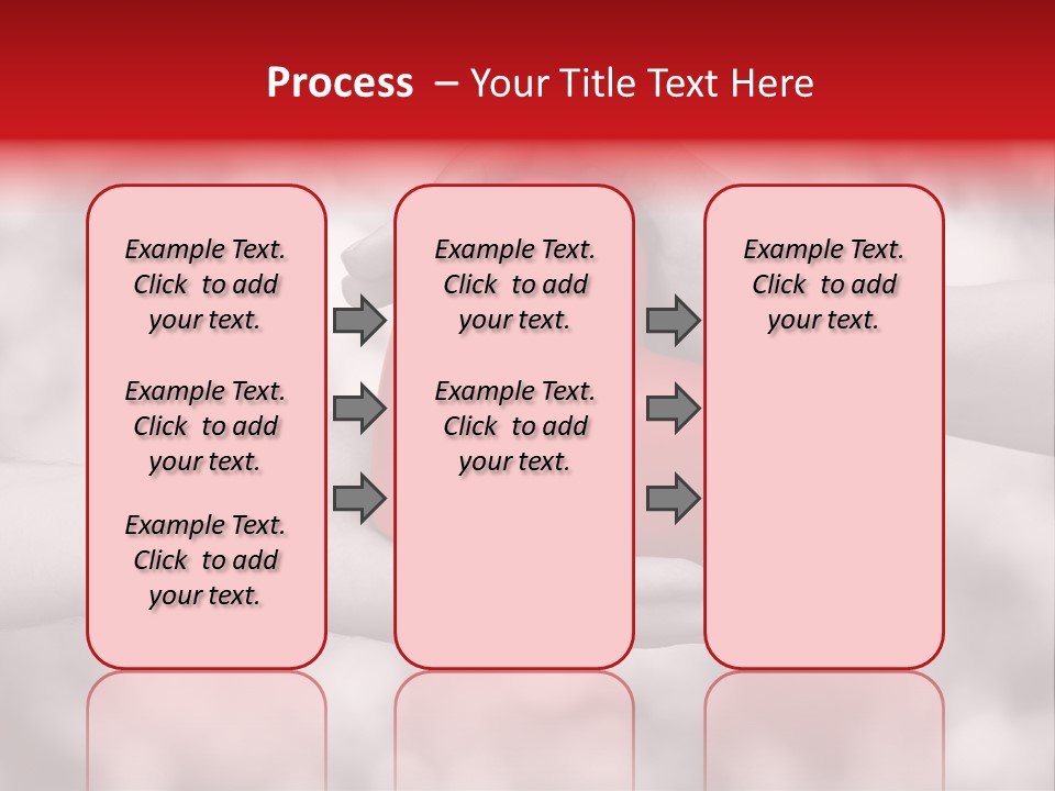 Man Beloved Finger PowerPoint Template