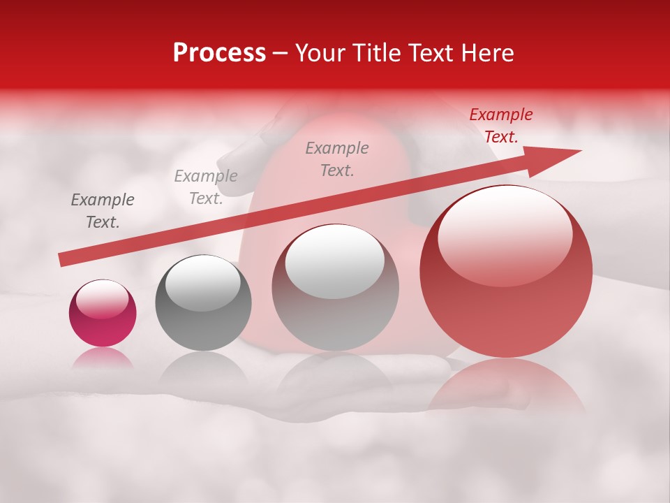 Man Beloved Finger PowerPoint Template