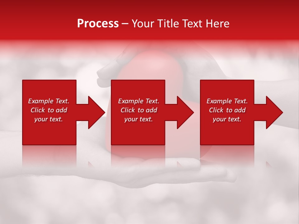 Man Beloved Finger PowerPoint Template