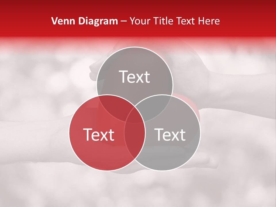 Man Beloved Finger PowerPoint Template