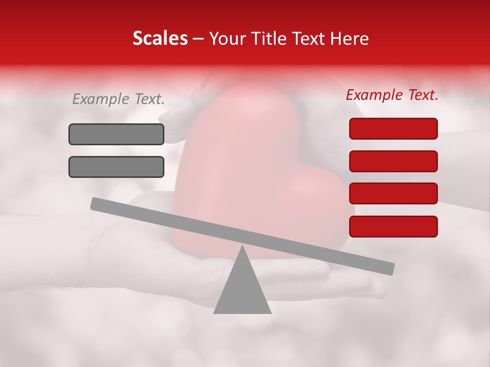 Man Beloved Finger PowerPoint Template