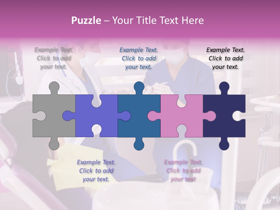 Teenager Operation Instruments PowerPoint Template