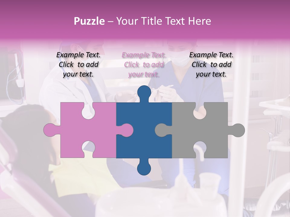 Teenager Operation Instruments PowerPoint Template