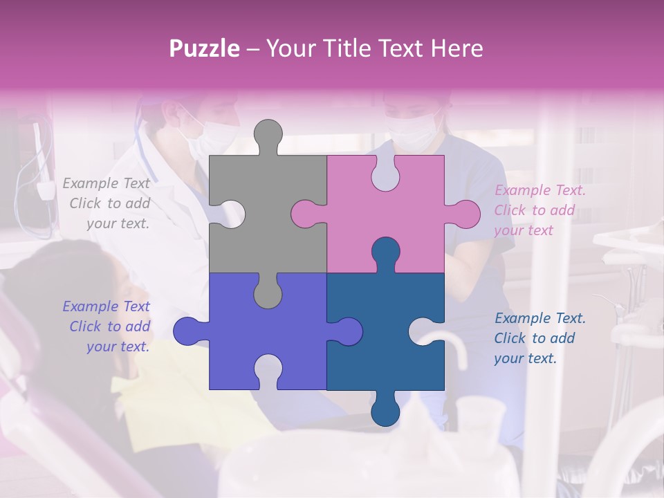 Teenager Operation Instruments PowerPoint Template