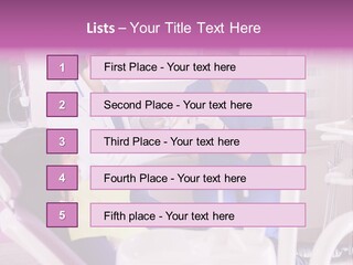 Teenager Operation Instruments PowerPoint Template
