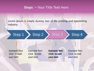 Teenager Operation Instruments PowerPoint Template