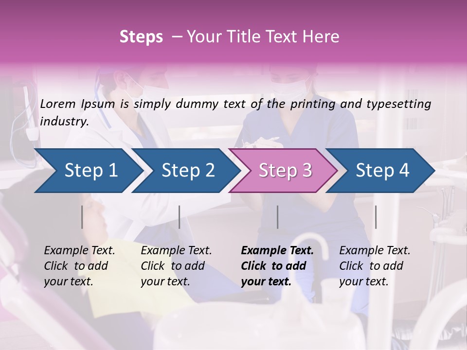 Teenager Operation Instruments PowerPoint Template
