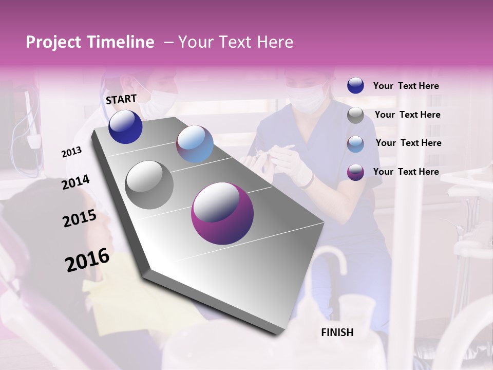 Teenager Operation Instruments PowerPoint Template