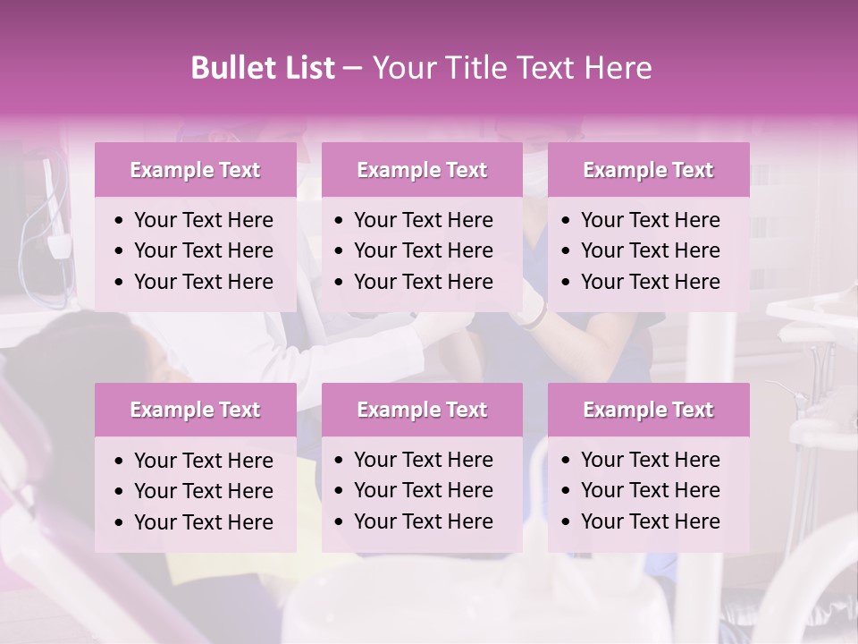 Teenager Operation Instruments PowerPoint Template